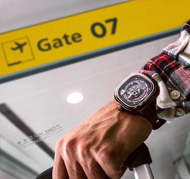 Sevenfriday自動機械男表 型號S1-/3 七個星期五休閒高端男表  gjs2060
